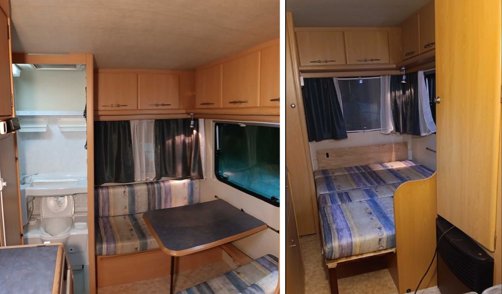 Rulotă Adria DS 390 – 2002 – Înmatriculată RO – FOARTE NEGOCIABIL