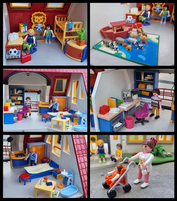 Casa mare colectie vila Playmobil 4279, contine 10 seturi