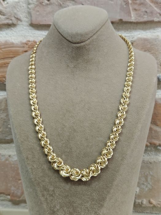 Lanț/ colier aur 18k 16.6gr (r)