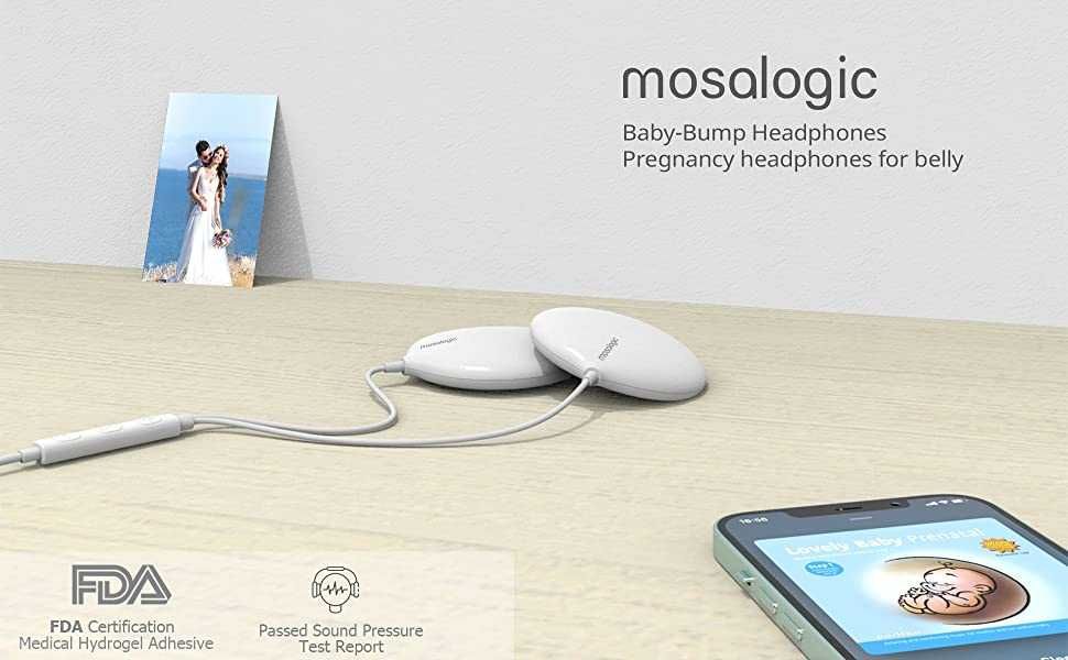 Слушалки за бременост Mosalogic Baby Bump