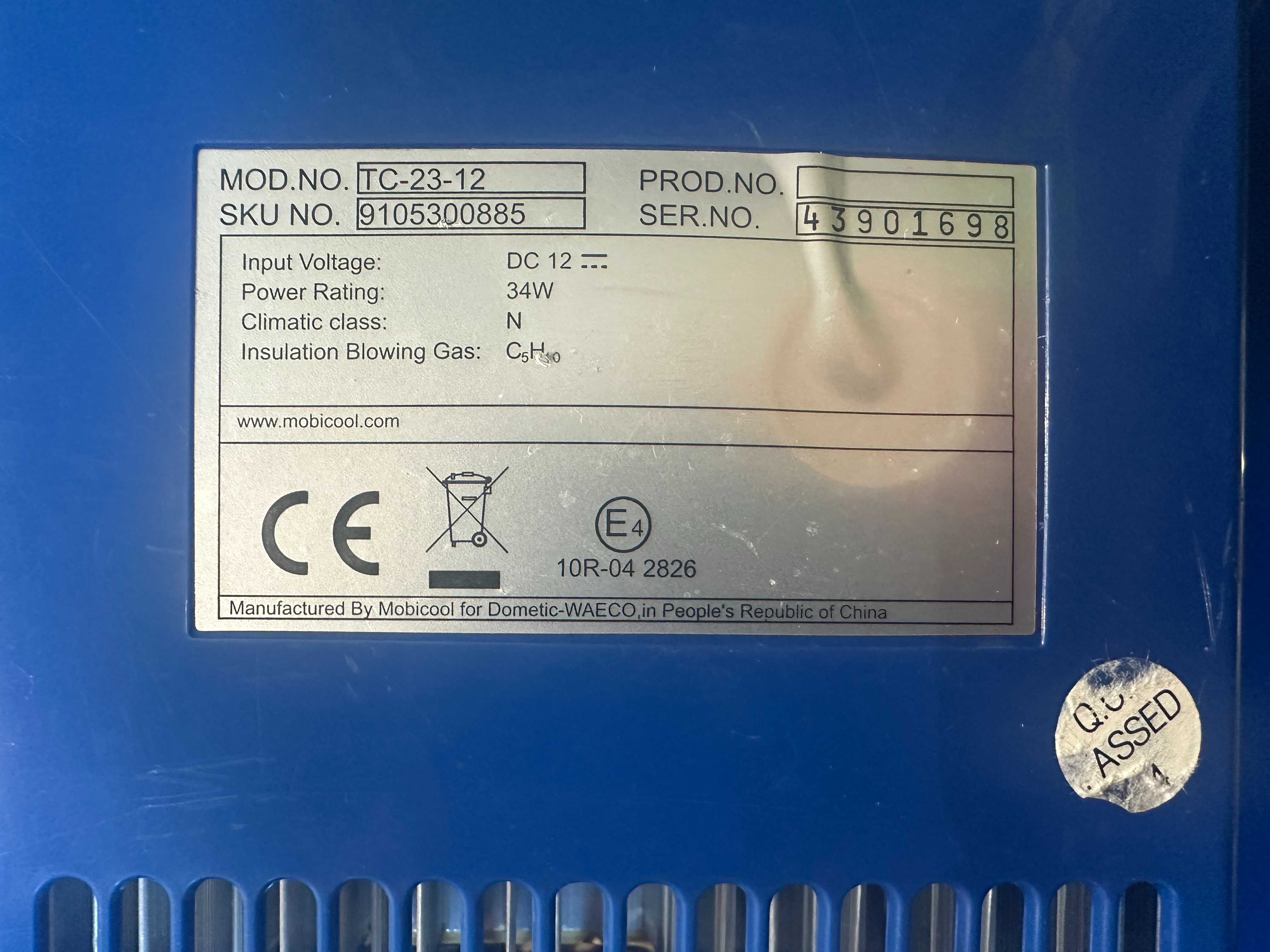 Хладилнa чанта Mobicool TC-23-12  - , 26л, 12V студено