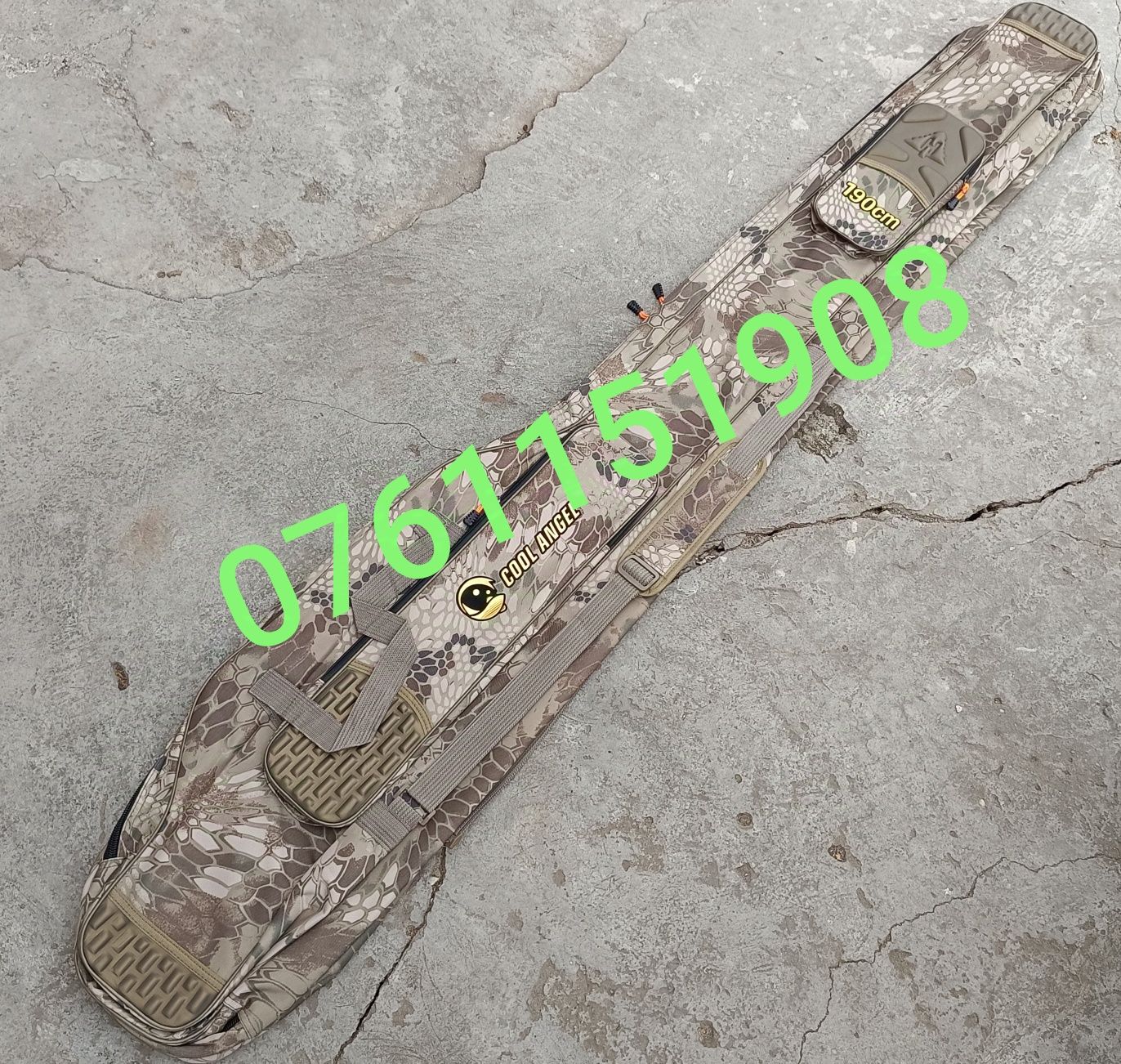 Husa geanta  Rigida 160cm -pentru lansete de  3,9m /3buc