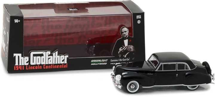 The Godfather (1972) - 1941 Lincoln Continental 1:43 Greenlight