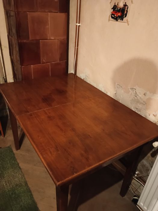 Masa lemn masiv extensibila