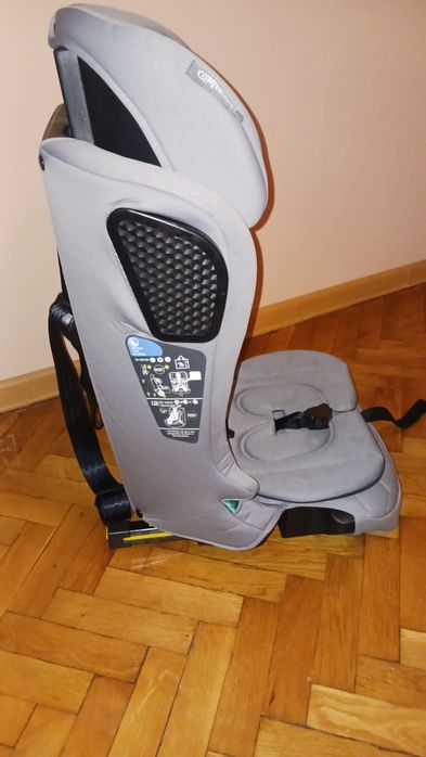 Chipolino Стол за кола LuxX I-SIZE (76-150cm) гранит