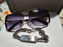 Pachet ochelari de soare Dita + bratara argintie