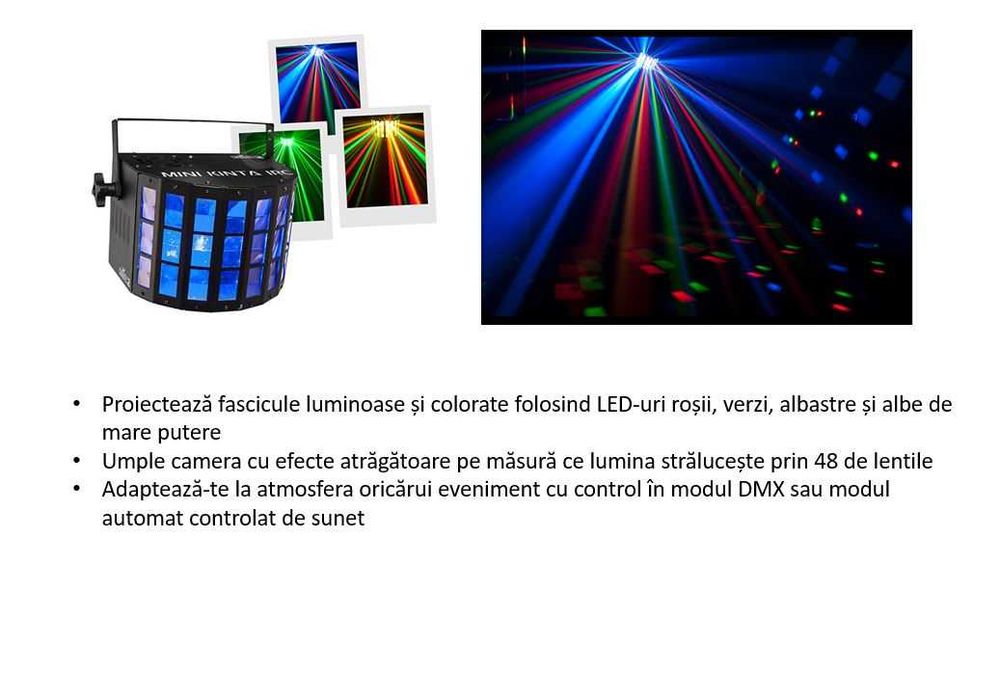 CHAUVET DJ Mini Kinta - Derby Style Effect Light RGBW LED