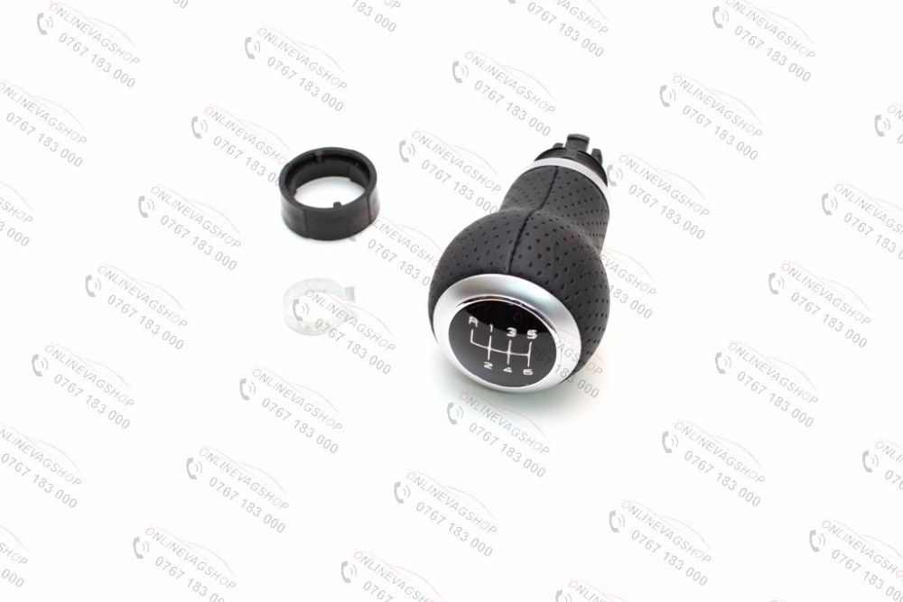 Nuca piele perforata S-line pt Audi A4 B8,A5,A6,Q5 in 5-6 viteze