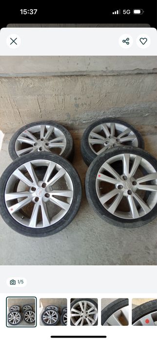 Продам титановые диски от Гентра равон нексия