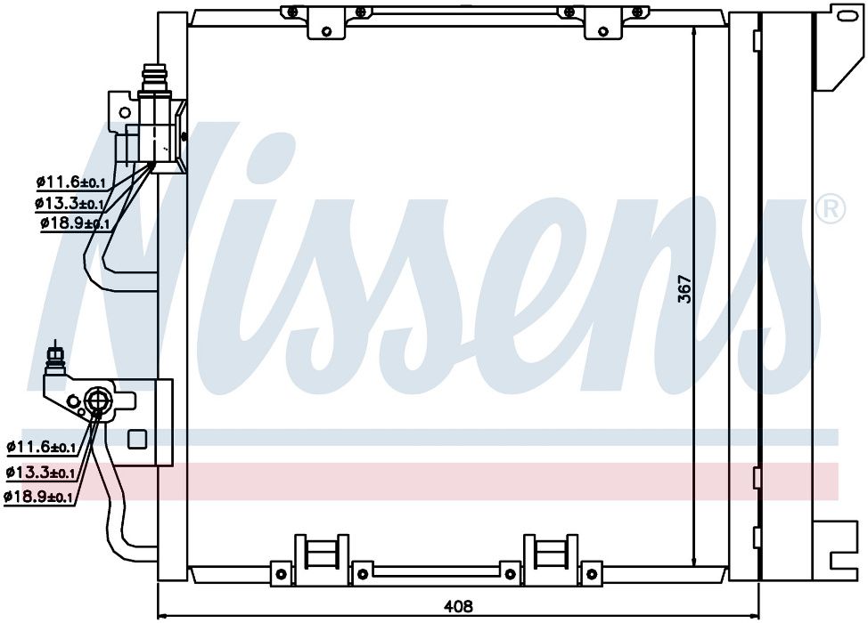 -40% носач НОВ за Opel Astra H/ Zafira B