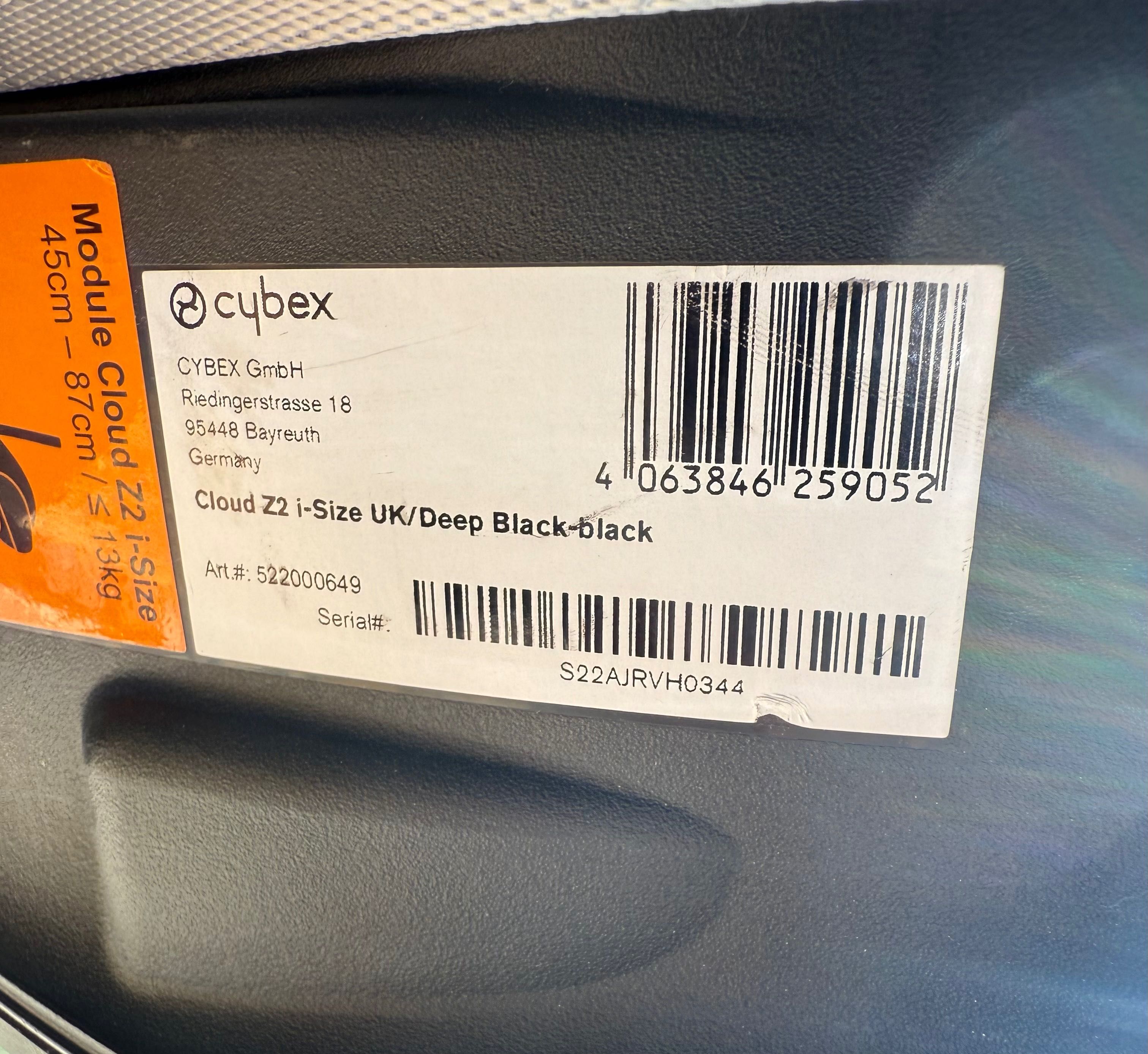 Cybex Cloud z2 I-Size бебешко столче за кола + база