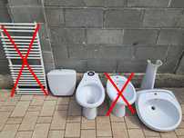 Sanitare baie porcelan (WC + lavoar)