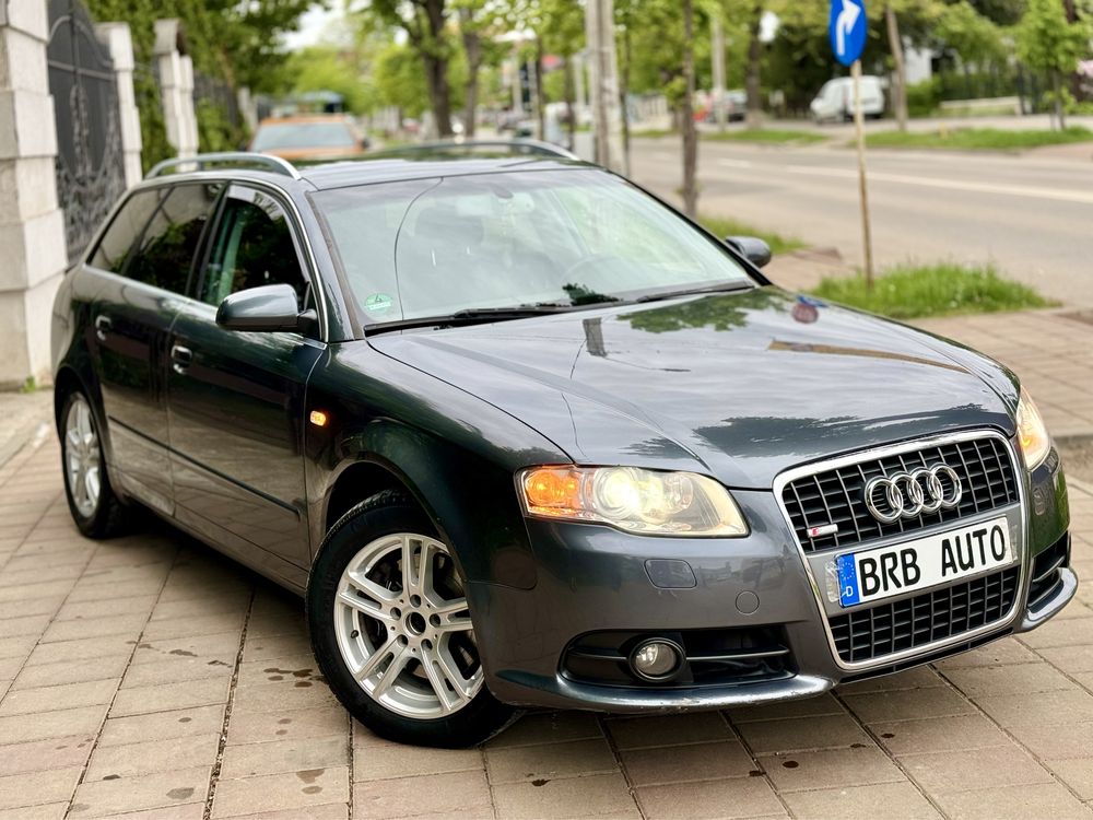 Audi A4 B7 / 2.0 Diesel 170 Cp QUATTRO / S Line / Parc auto rate