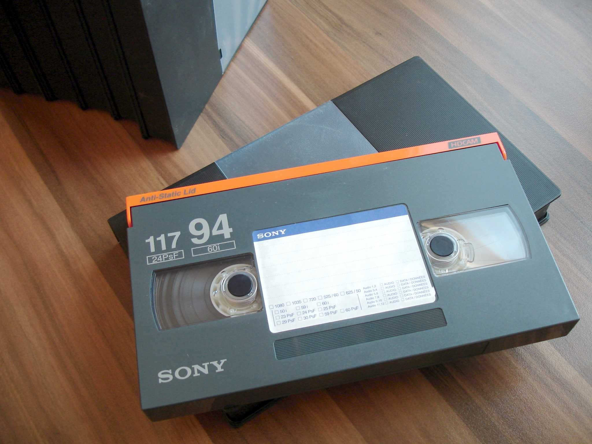 Sony HDCAM - Професионални видеокасети Made in Japan