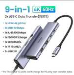 Адаптер / Концентратор / HUB / Ugreen type C / Lan / PD / USB Macbook