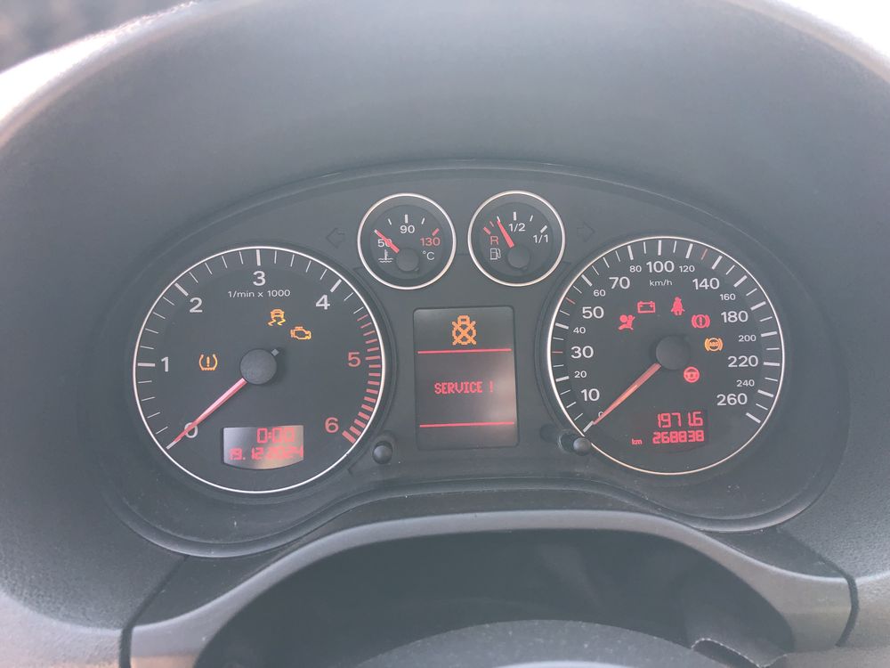 Plansa de bord Audi a3 8P facelift kit airbag volan pasager centuri