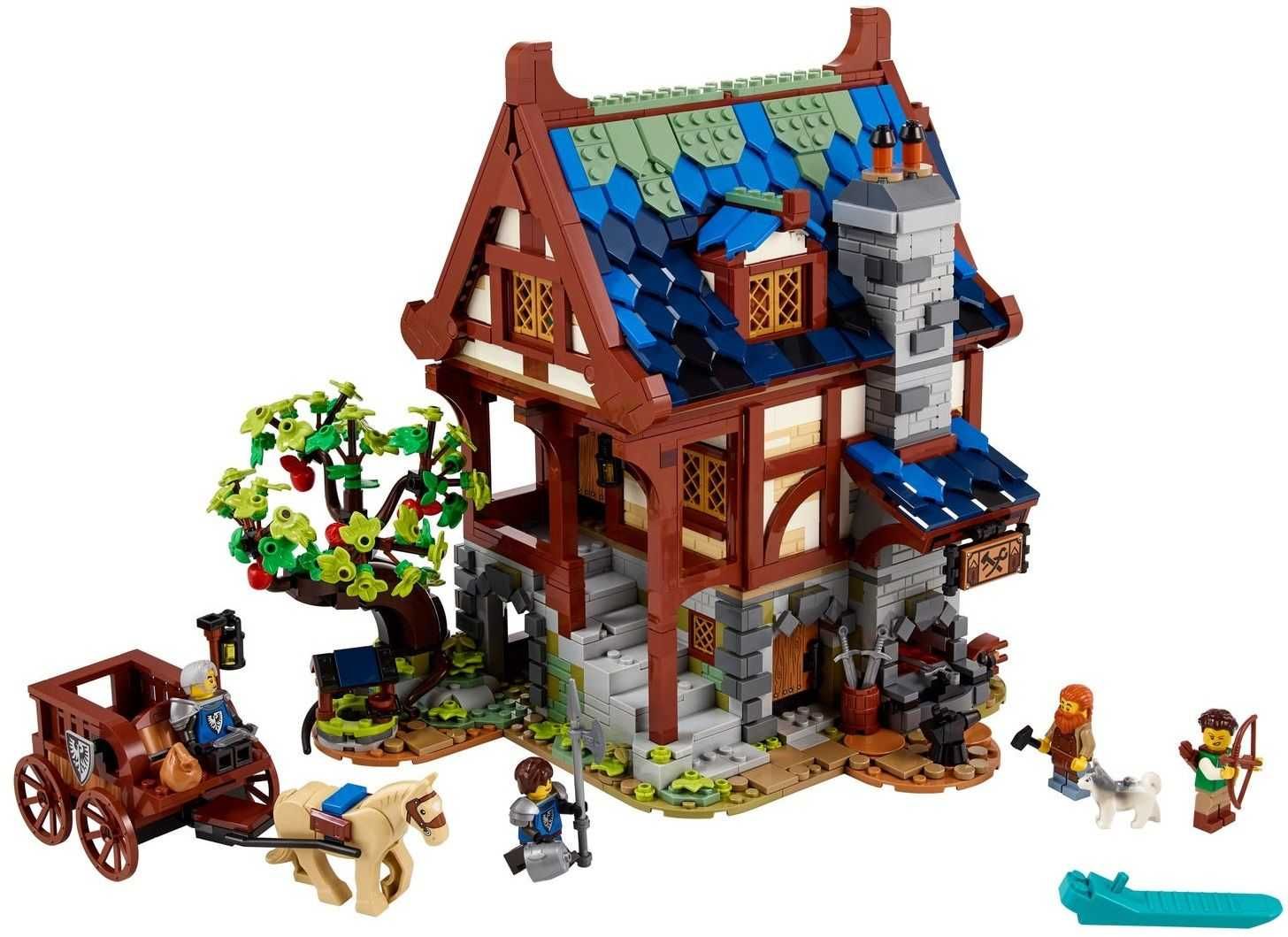 НОВО LEGO IDEAS 21325 - Средновековен ковач, Medieval Blacksmith