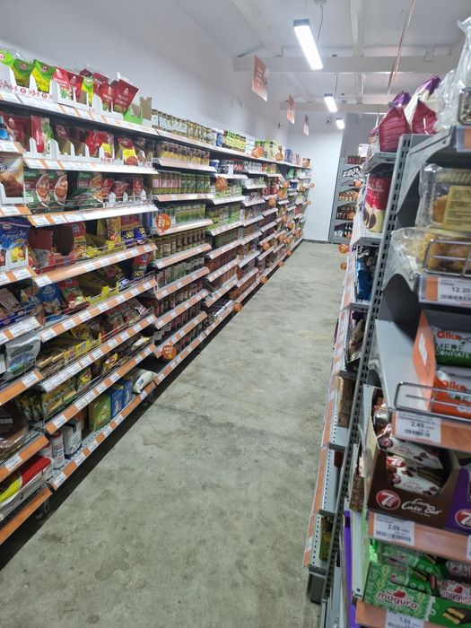 Raft de magazin metalic solid supermarket