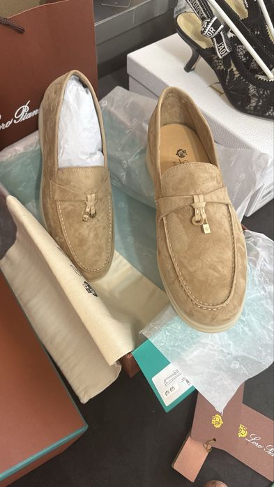 Mocasini Summer Walk - size 39,40/piele nat fina/video(Dior,Chanel)
