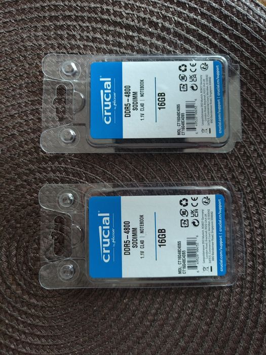 Memorii RAM Crucial 2x16 GB DDR5