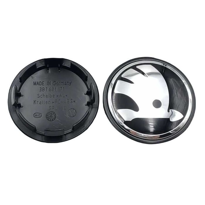 Set 4 capace Skoda 65mm 3B7601171 pentru jante aliaj Skoda