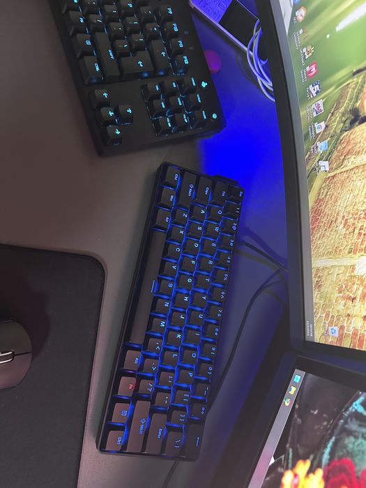 Tastatura magnetica fun60 ultra tmr mai buna in teste ca wooting