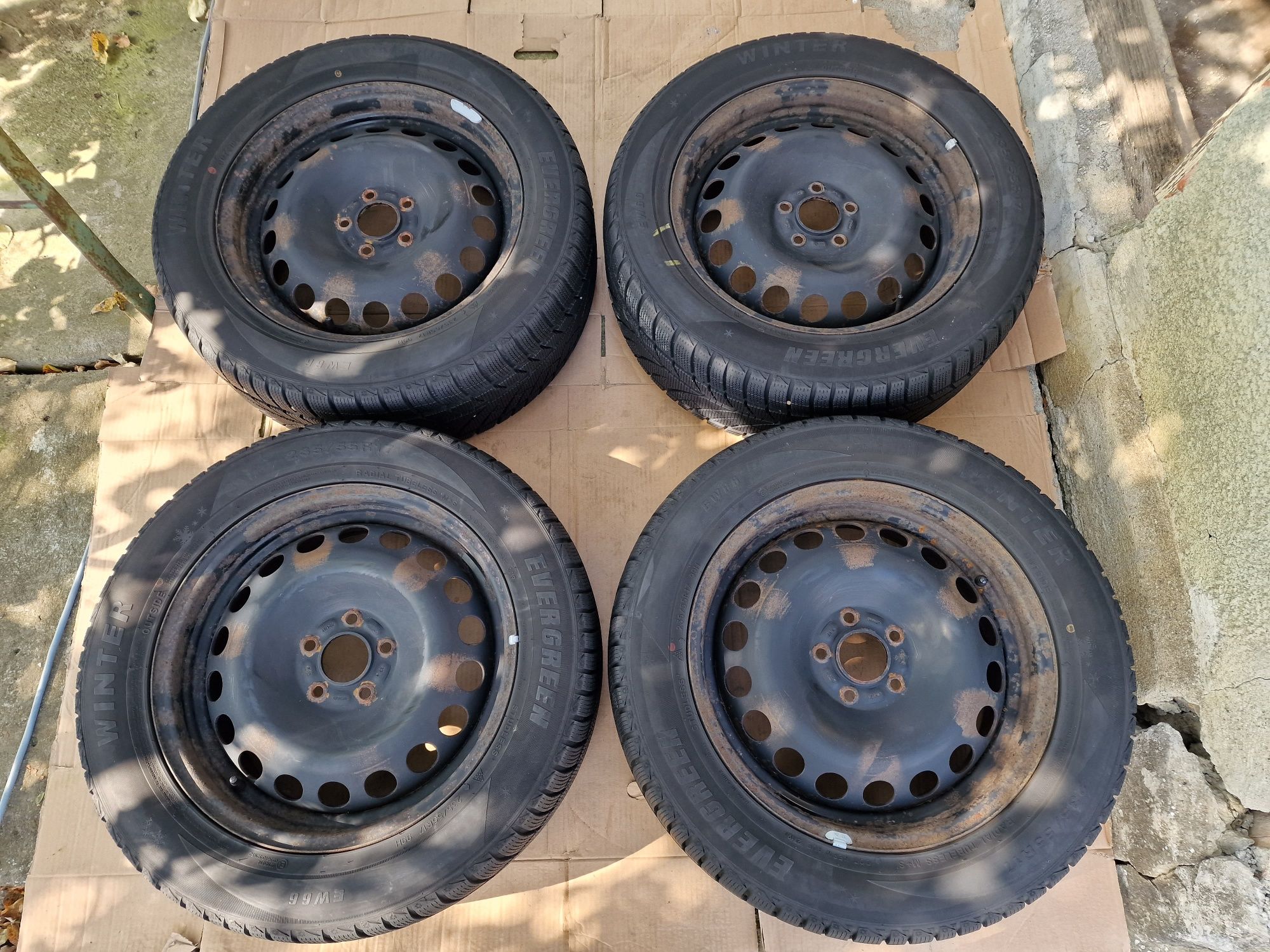 R 17 jante tabla fara cauciucuri 5 x 108 ET 52,5 FORD