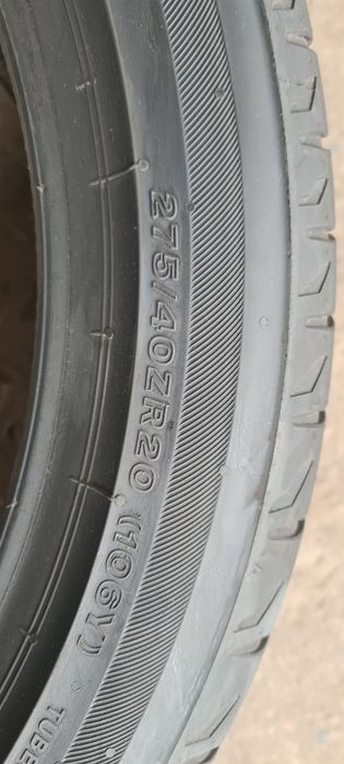 2 anvelope vara Bridgestone 275/40/20,dot 2023