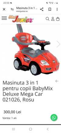 Masinuta copii deluxe mega car