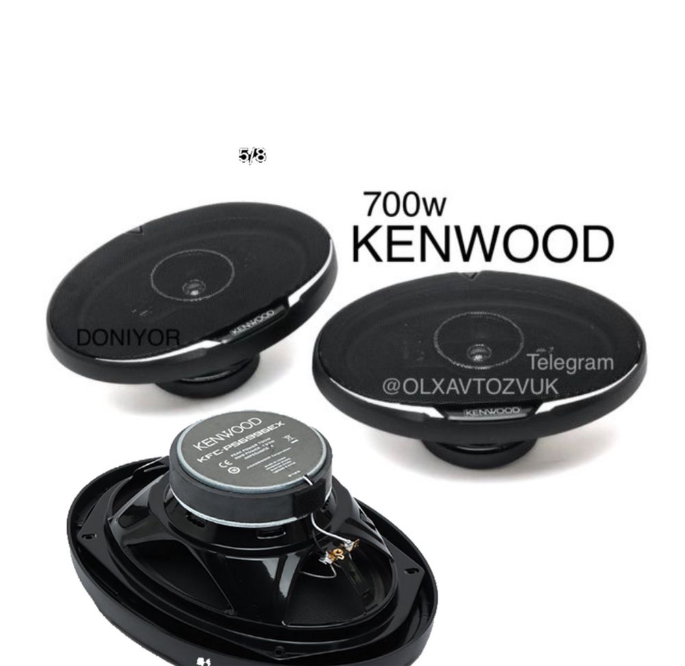 Kenwood 700w 2ta kalonka yangi ancha aqli og’ir bez usilitel