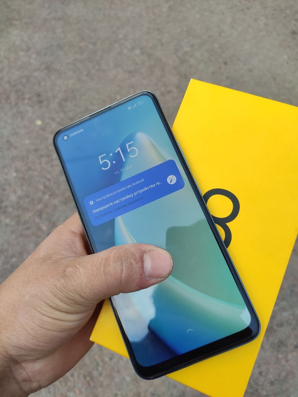 Realme 8pro  ideal hama joyi 50 wat turbo charging