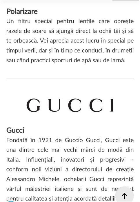Ochelari de soare Gucci Pilot