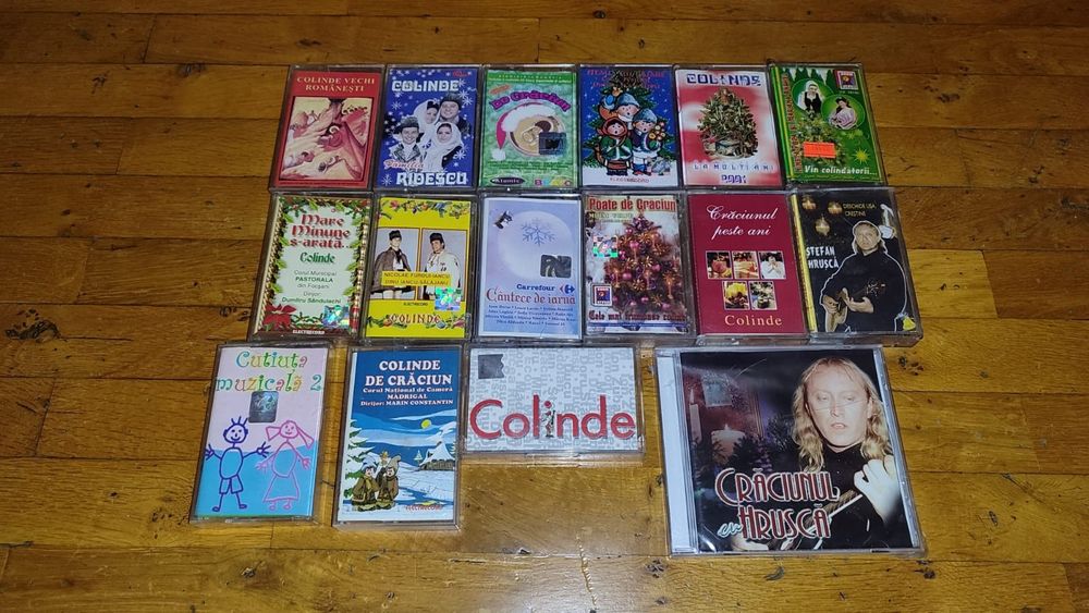 Casete audio muzica ușoară și de petrecere