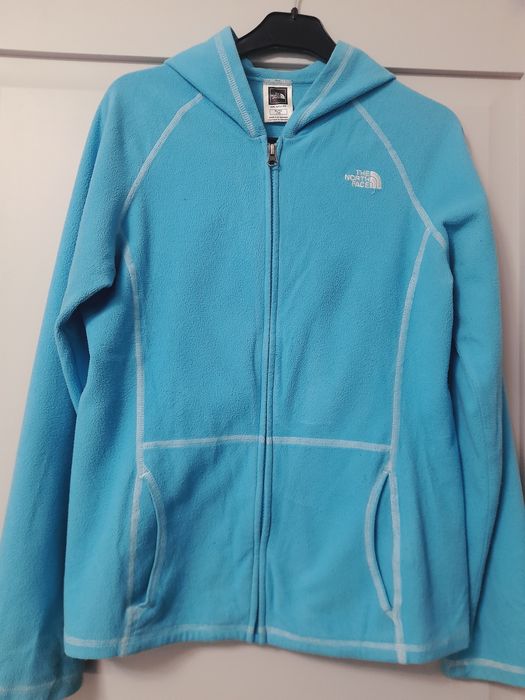 Hanorac The North Face, polar, cu glugă