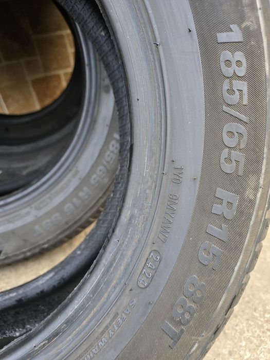 R15 185 65 Anvelope  iarnă KUMHO dot 2024,