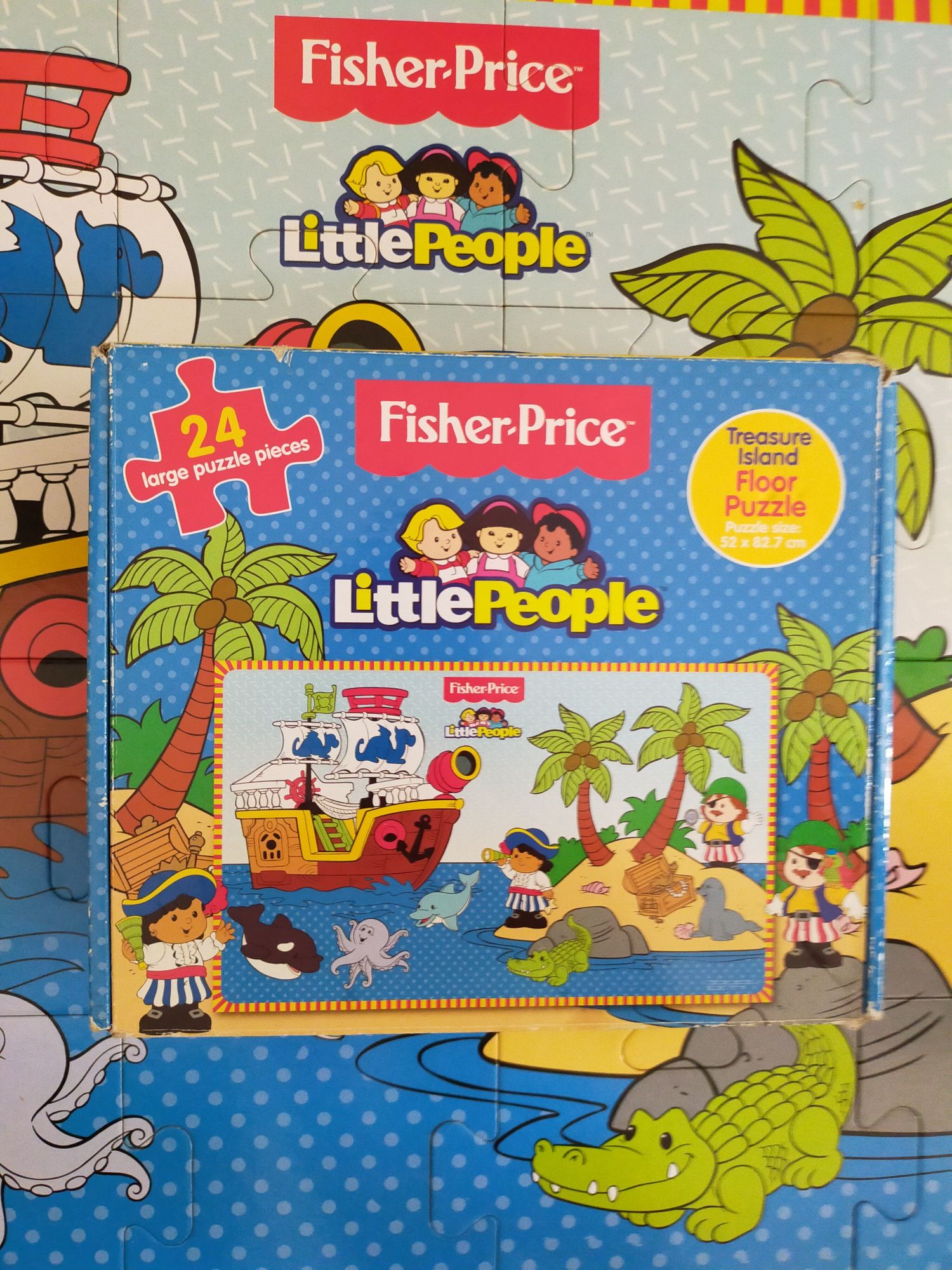 Puzzle Fisher Price 24 piese mari