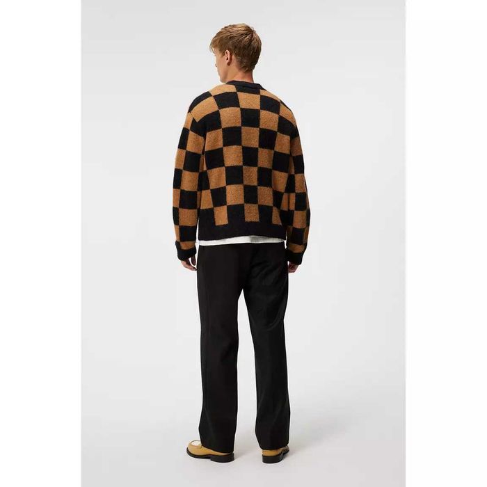 J. Lindeberg, Cardigan din lână Sammy, Negru, M