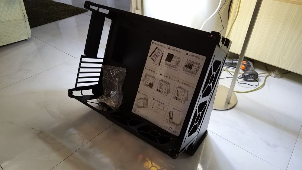 Mars Gaming MCB ATX XL PC Gaming Case Black Modulara Open Benchmark