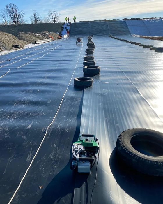 Geomembrana HDPE 1,5 mm