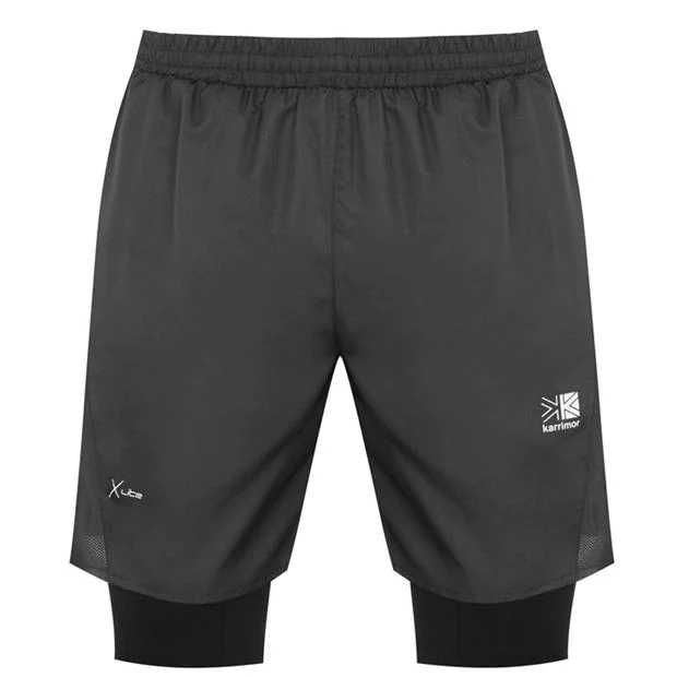 Pantaloni scurți (Karrimor) de performanță  XLite 2in1 pentru bărbați