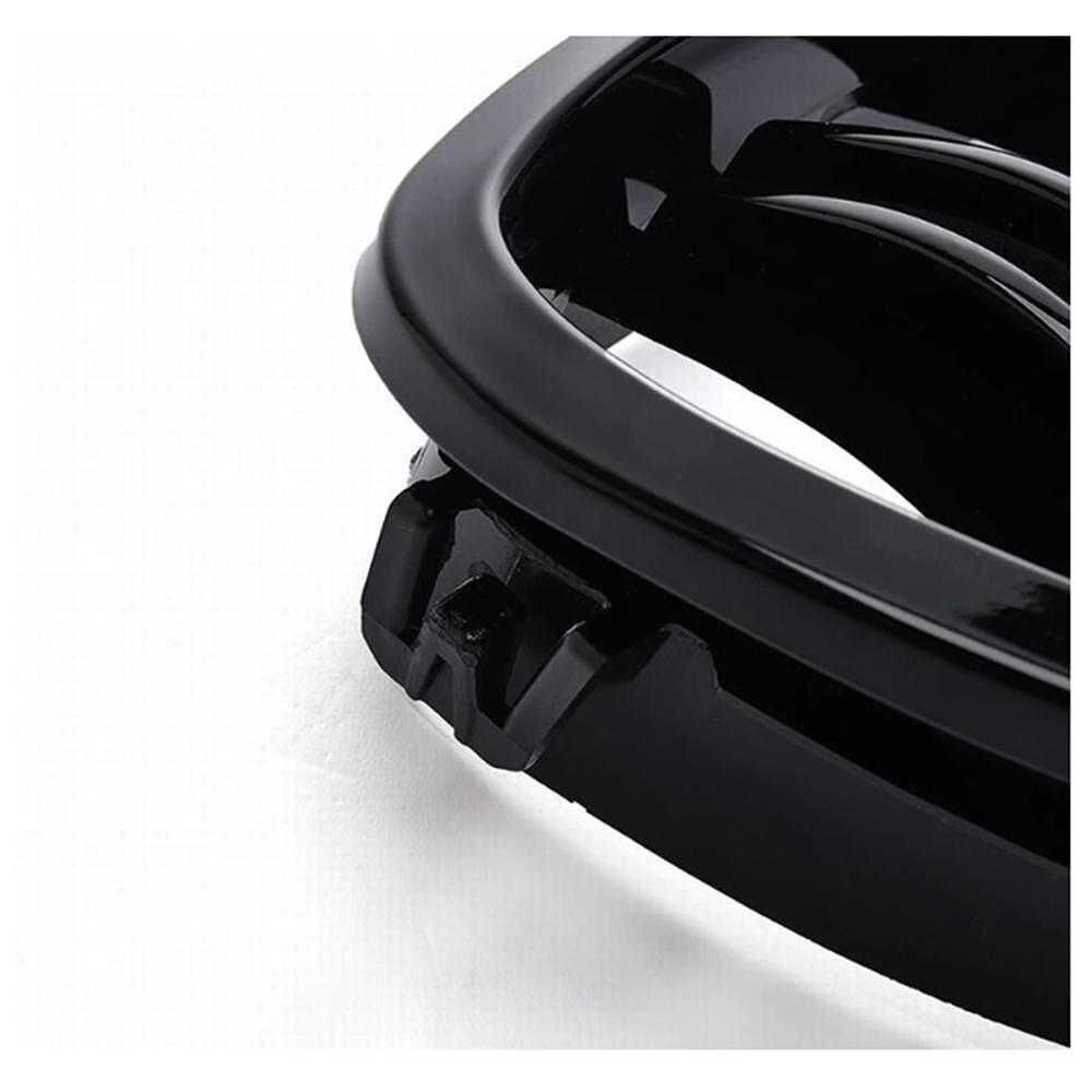 Двойни бъбреци решетки, BMW F10, F11 М5 тип, след 2010 г., черен гланц