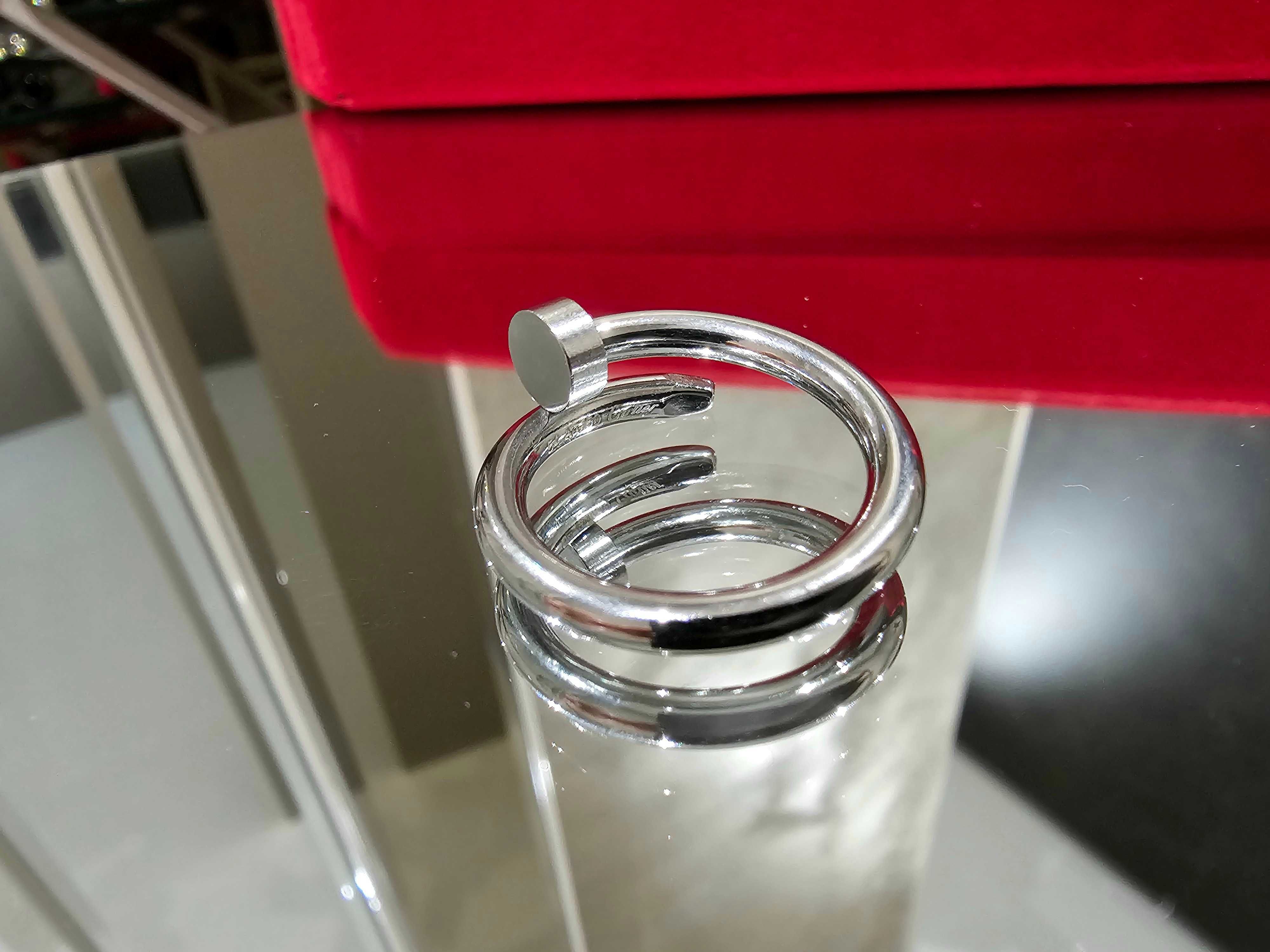 CARTIER Nail Juste un Clou Classic Silver Пръстен Пирон