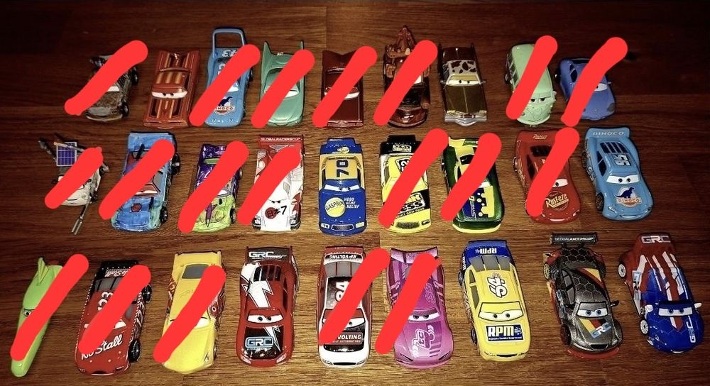 Masinute metalice Cars Disney Mattel