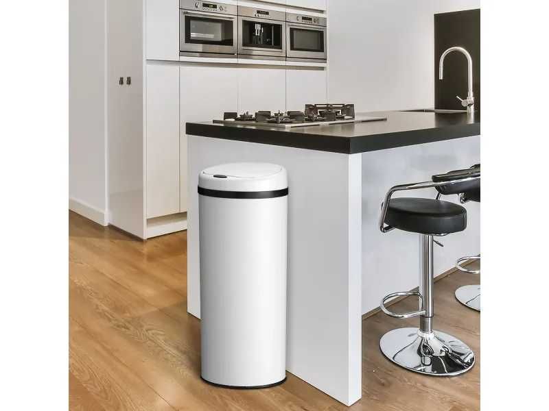 Кош за боклук със сензорно отваряне 50 л - НОВО