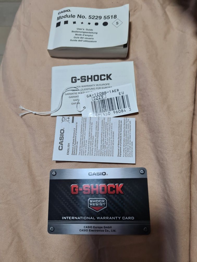 Casio g- shock ga 120 bb