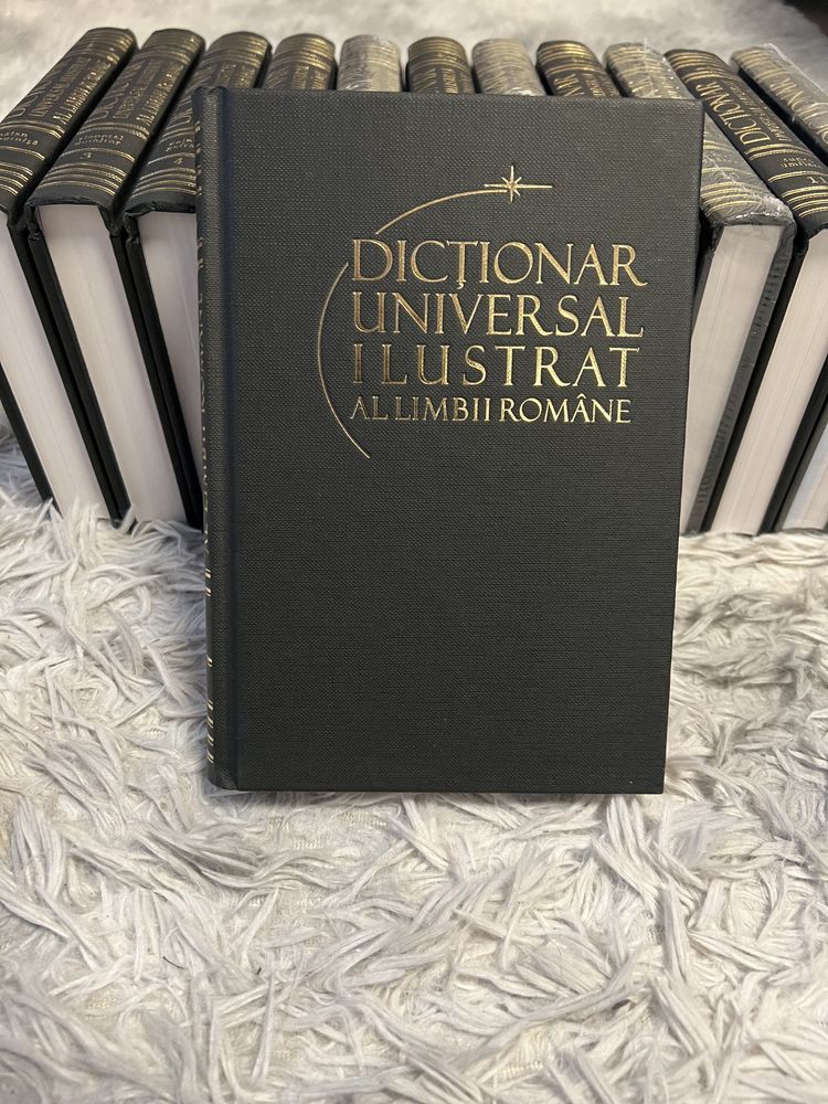 Dictionar Universal Ilustrat al Limbii Romane- 12 vol.- 150 lei