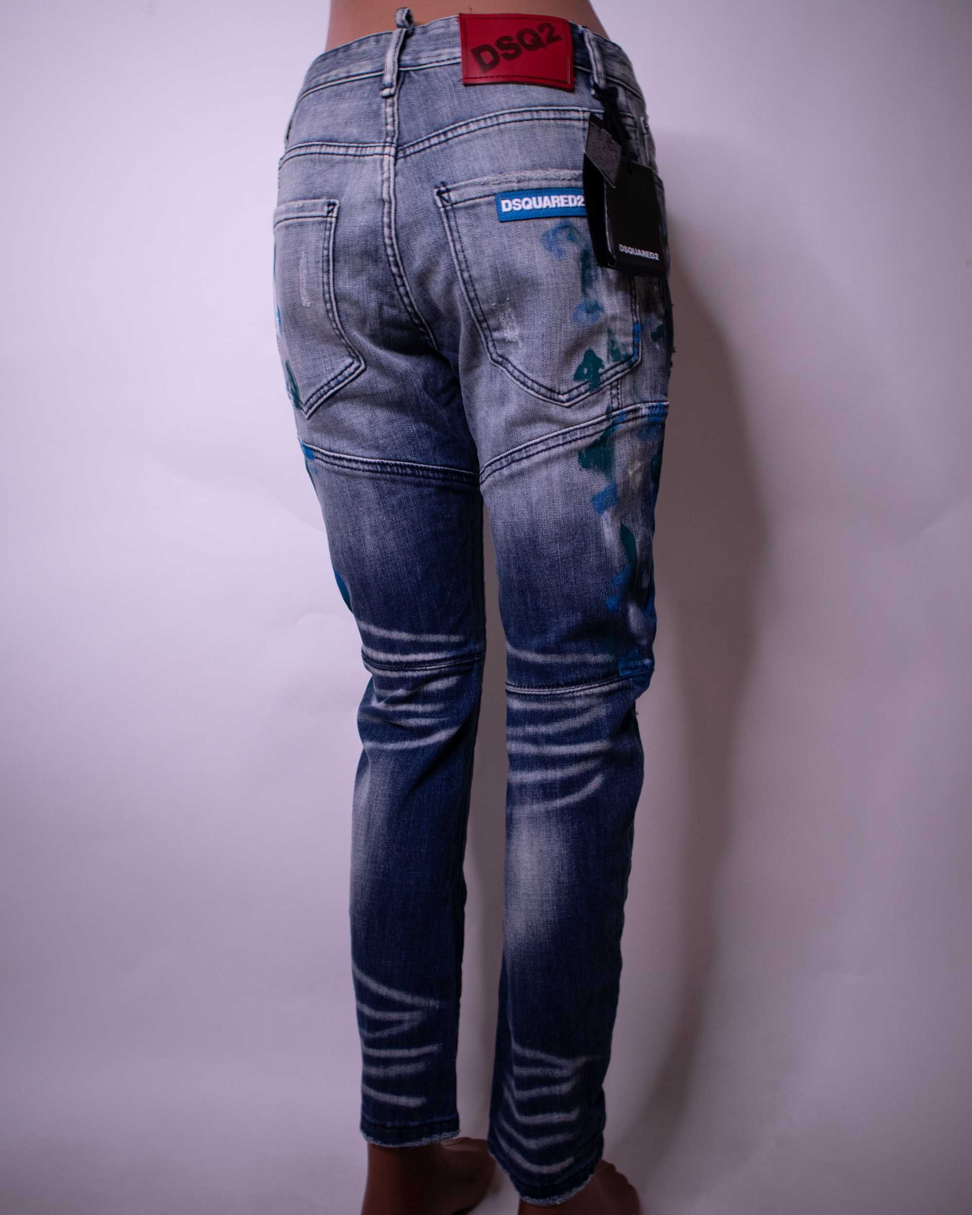 Blugi |- DSQUARED2 -| Denim Collection -|- Club -|- ICON -|- Painted