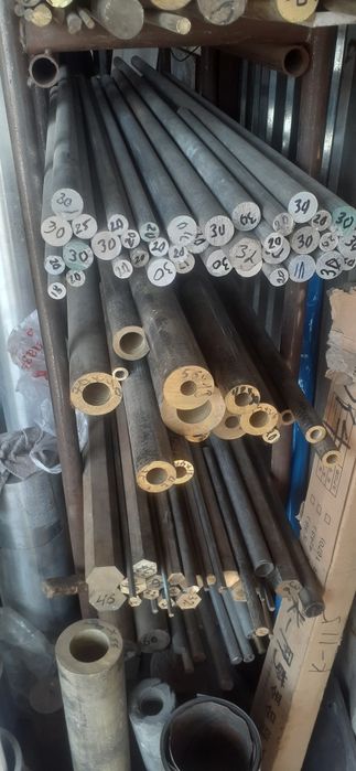 Медь, алюминий, бронза, дюраль, какпролоктан, винипласт, фторопласт,