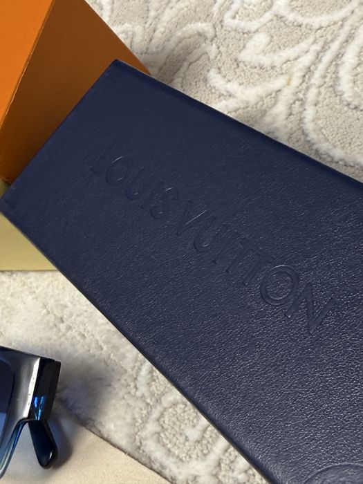 Ochelari Louis Vuitton unisex – LV auriu, full box