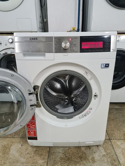 Masină de Spălat AEG cu Uscător Pompă Căldură